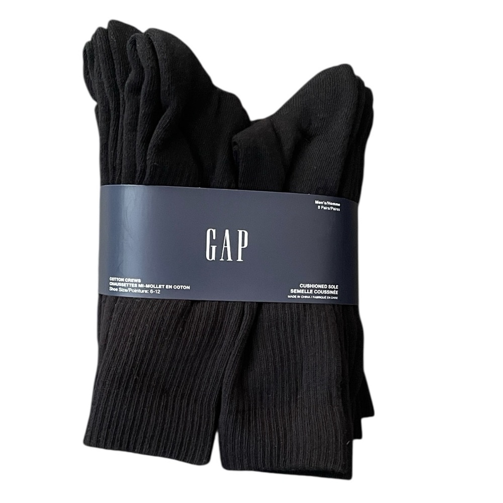 GAP - Men's 8 Pairs Crew Socks